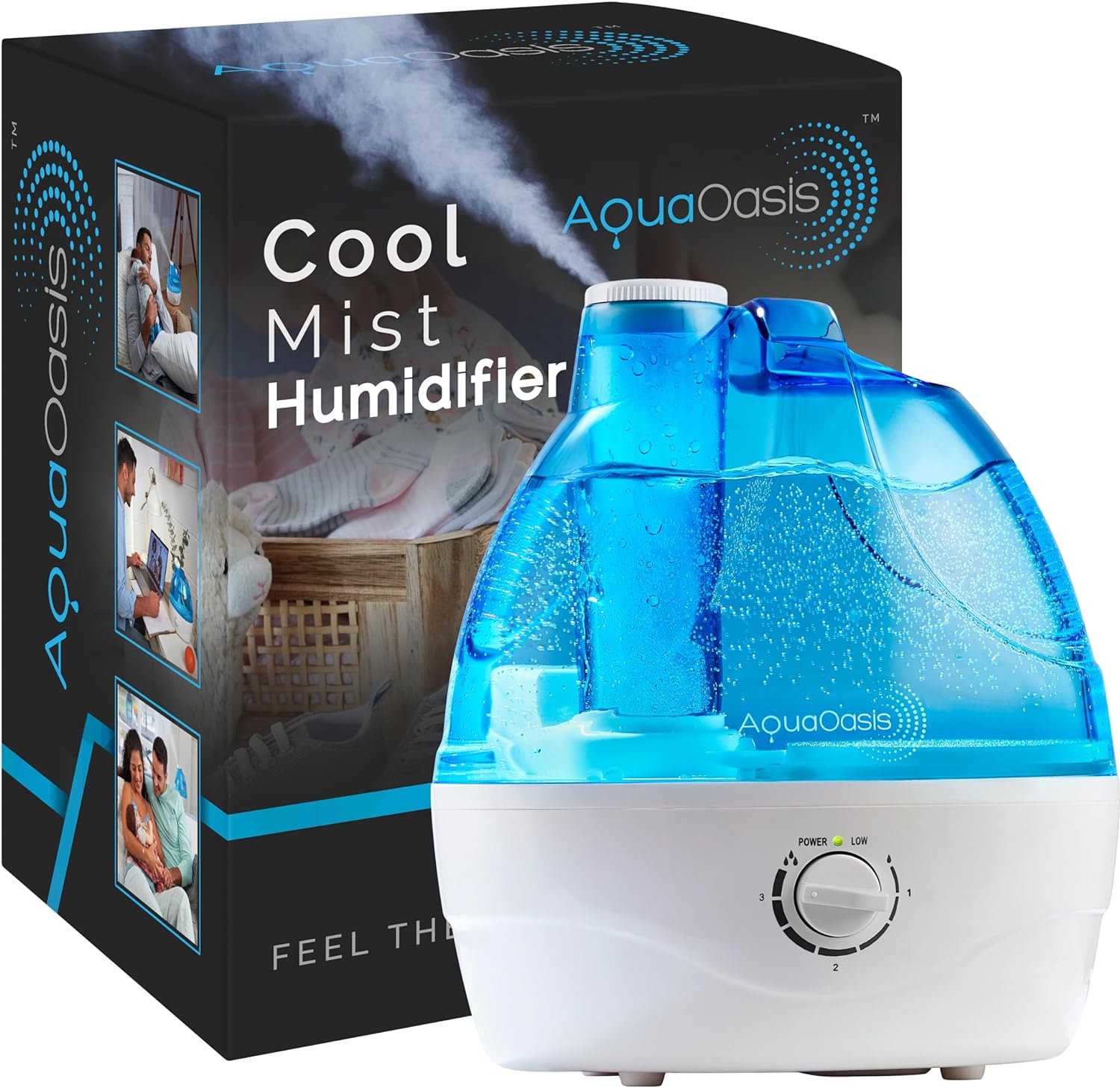 AquaOasis Cool Mist Humidifier Review