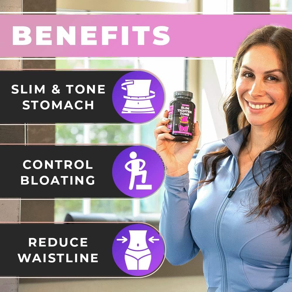 UNALTERED Slim Tighten Capsule, Tone  Hormone Balance - Womens Weight Loss  Wellness Bundle